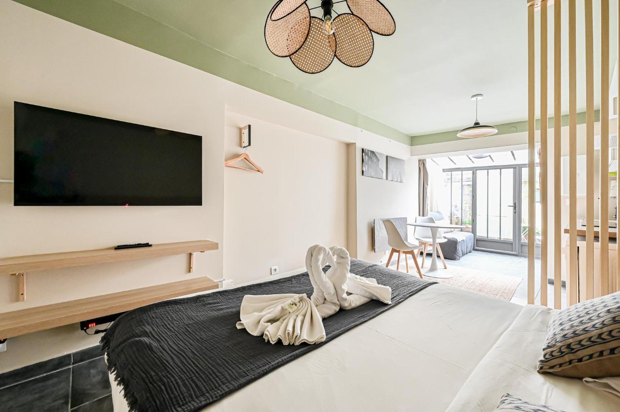 Апартаменты L'Oasis Parisien - 2 Pers - Metro Oberkampf Экстерьер фото