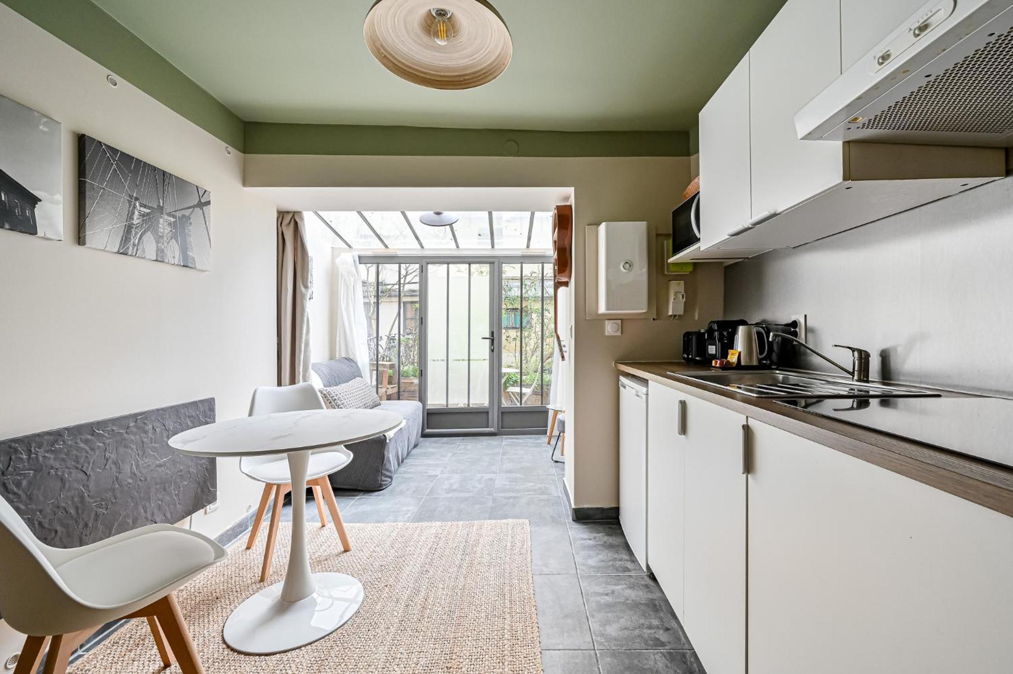 Апартаменты L'Oasis Parisien - 2 Pers - Metro Oberkampf Экстерьер фото
